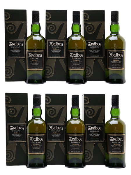 Ardbeg Uigeadail Bottled 2018 6 x 70cl / 54.2%