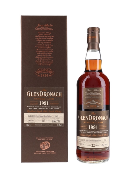 Glendronach 1991 PX Sherry Puncheon 22 Year Old 70cl / 52.1%