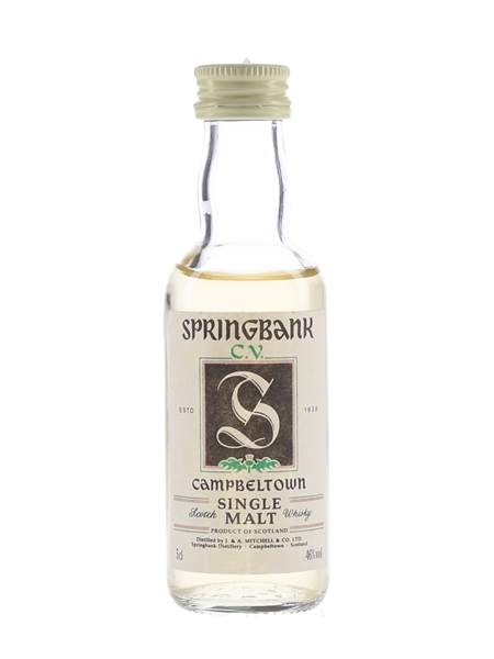 Springbank CV Bottled 1990s 5cl / 46%