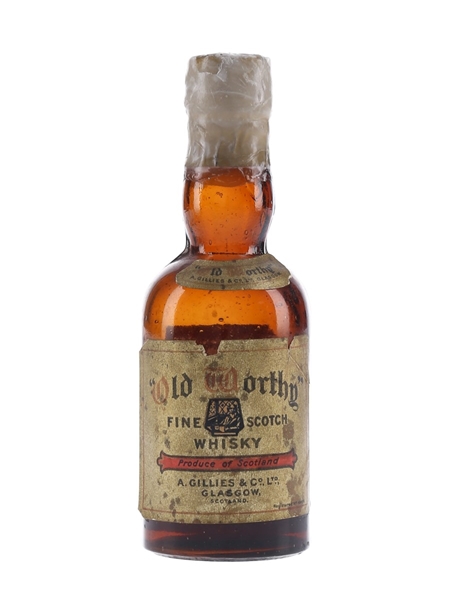 Old Worthy Bottled 1940s-1950s 5cl