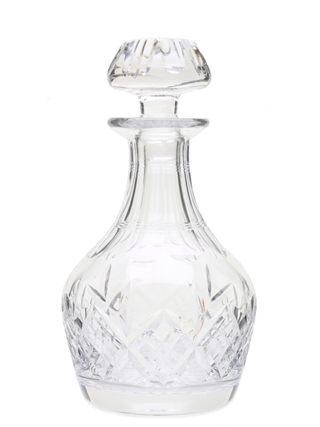 Crystal Decanter With Stopper  23cm x 13cm