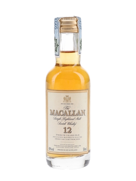 Macallan 12 Year Old Bottled 1990s 5cl / 40%