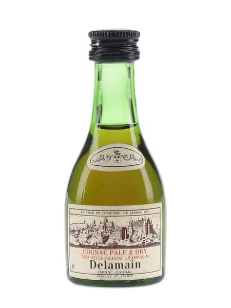 Delamain Pale & Dry Cognac Bottled 1970s 3cl / 40%