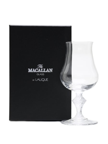 Macallan Glass By Lalique  14cm x 6.5cm