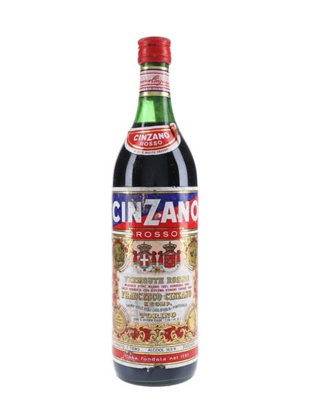 Cinzano Vermouth Rosso Bottled 1970s 100cl / 16.5%