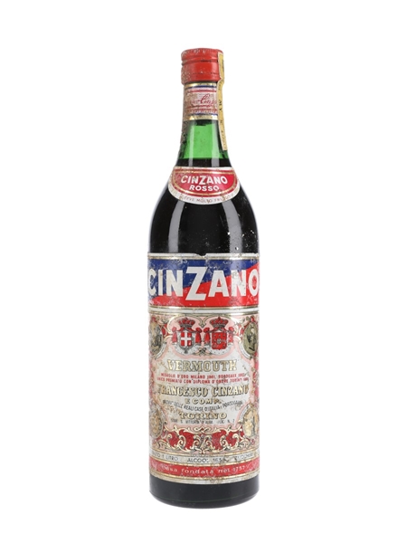 Cinzano Vermouth Rosso Bottled 1970s 100cl / 16.5%