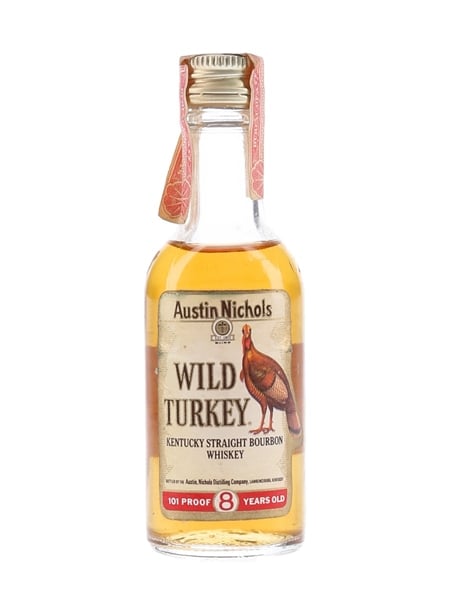 Wild Turkey 8 Year Old 101 Proof Bottled 1980s 5cl / 50.5%