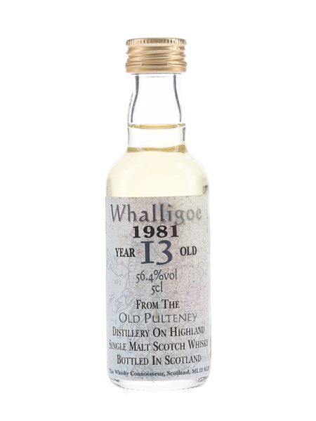 Whalligoe 1981 13 Year Old - Old Pulteney 5cl / 56.4%