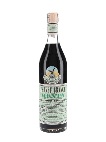 Fernet Branca Alla Menta Bottled 1968 75cl / 40%