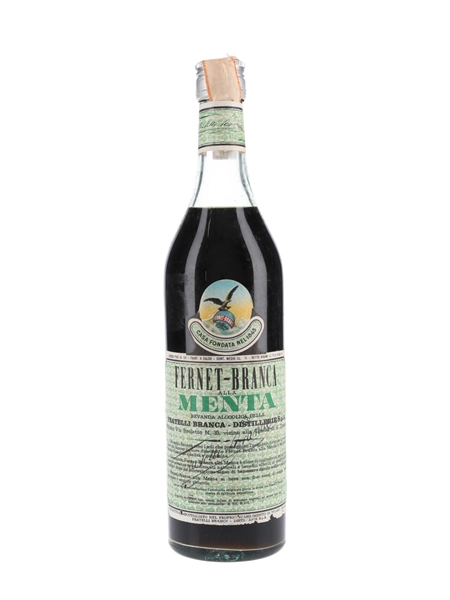 Fernet Branca Alla Menta Bottled 1968 75cl / 40%