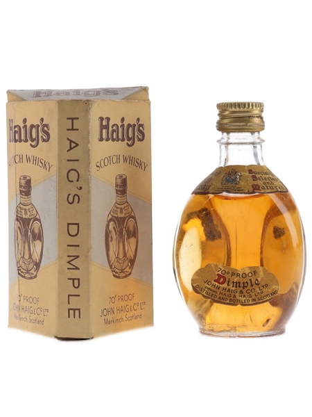 Haig's Dimple Bottled 1960s 5cl / 40%