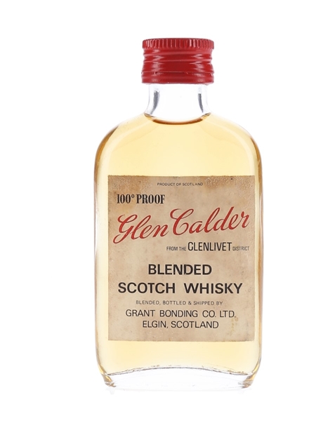 Glen Calder 100 Proof Bottled 1960s-1970s 5cl / 57%