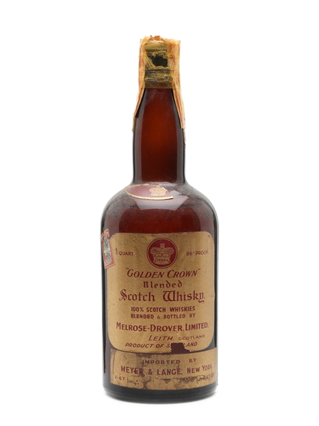 Golden Crown Bottled 1940s 75cl / 43%