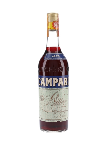 Campari Bitter Bottled 1970s 75cl / 25%