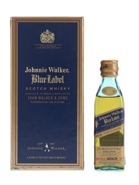 Johnnie Walker Blue Label Presentation Box 5cl / 40%