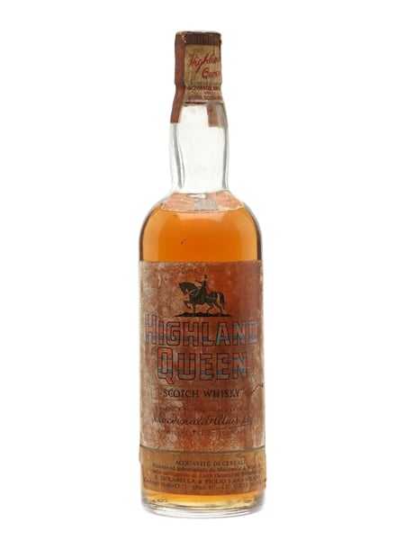 Highland Queen Scotch Whisky Bottled 1960s 75cl