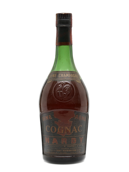 Hardy Fine Champagne Cognac Bottled 1960s 70cl