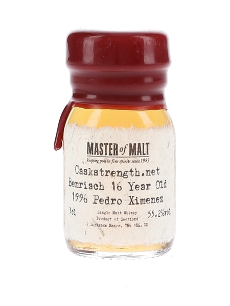 Benriach 1996 16 Year Old - Master Of Malt 3cl / 55.2%