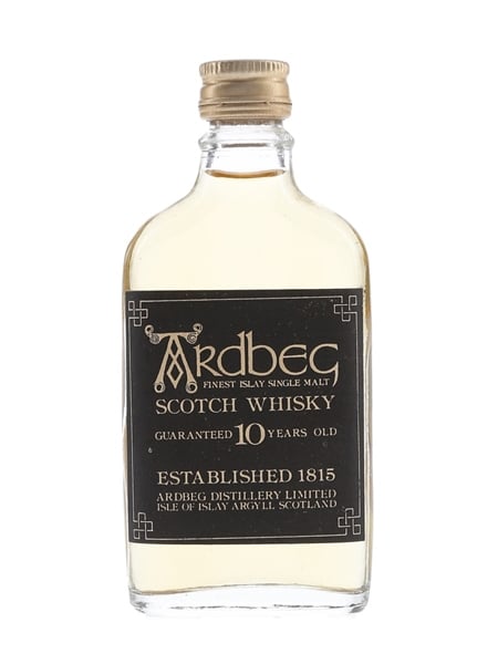 Ardbeg 10 Year Old Bottled 1960s 5cl