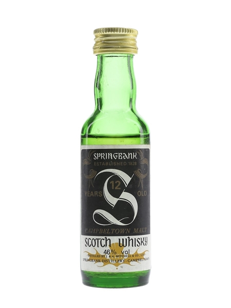 Springbank 12 Year Old Bottled 1980s 5cl / 46%