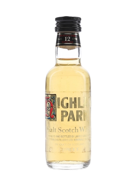 Highland Park 12 Year Old Bottled 1980s 5cl / 40%