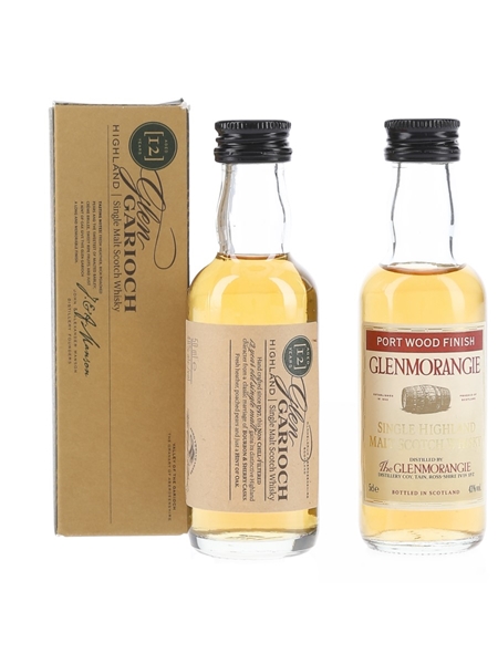 Glenmorangie & Glen Garioch  2 x 5cl