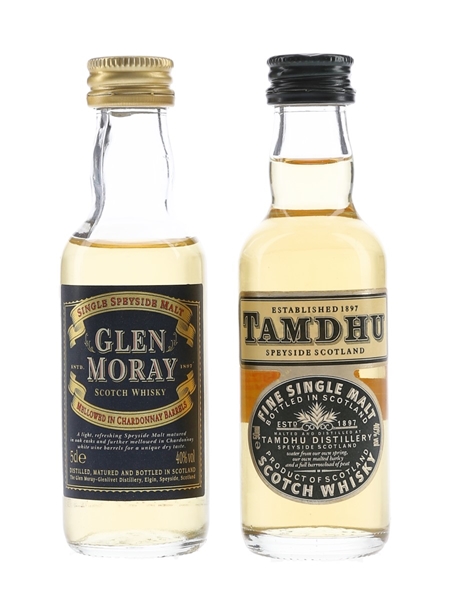 Glen Moray & Tamdhu  2 x 5cl / 40%