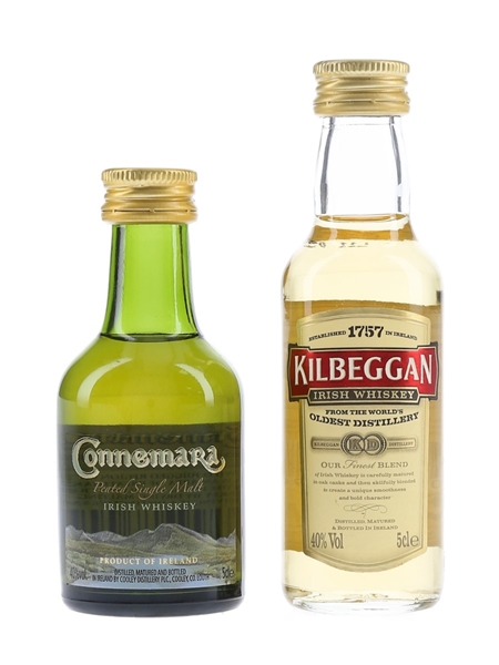 Connemara & Kilbeggan Irish Whiskey 2 x 5cl / 40%