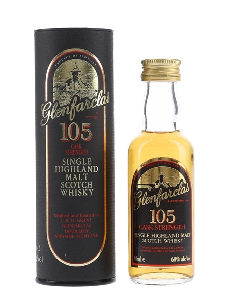 Glenfarclas 105 Cask Strength Bottled 1980s-1990s 5cl / 60%