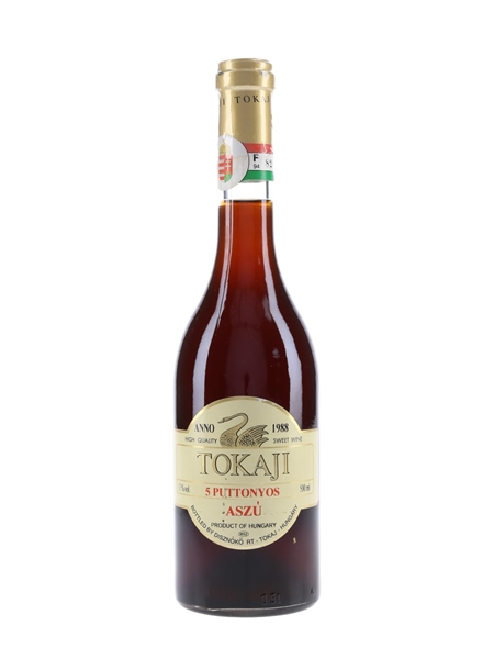 Tokaji Aszu 1988 5 Puttonyos - Disznoko 50cl / 13%