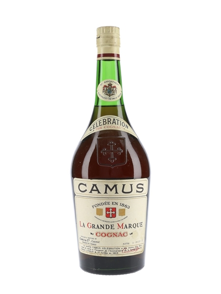 Camus Celebration Cognac Bottled 1960s 100cl / 40%