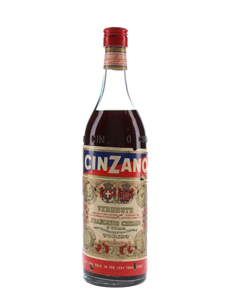 Cinzano Vermouth Bottled 1960s-1970s 100cl / 17%