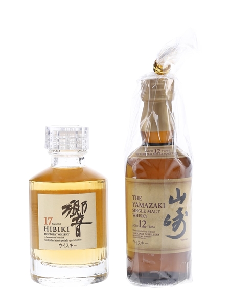 Hibiki 17 Year Old & Yamazaki 12 Year Old  2 x 5cl / 43%