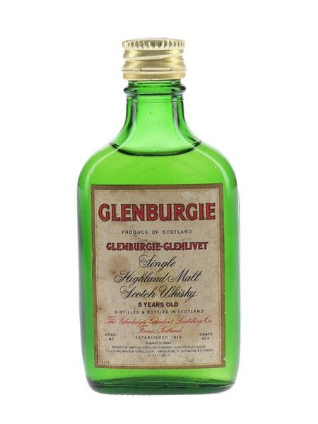 Glenburgie 5 Year Old Bottled 1970s - Soffiantino 4cl / 40%