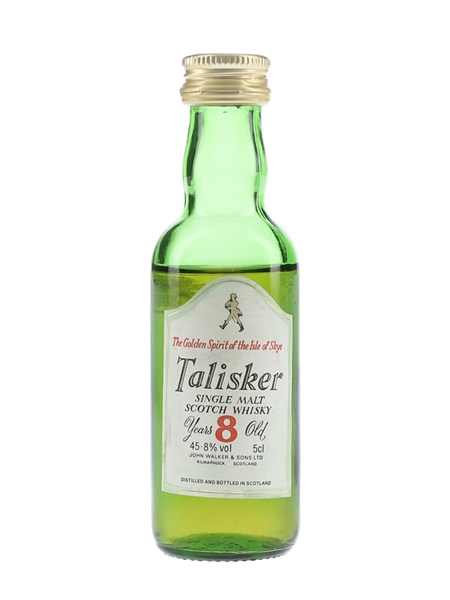 Talisker 8 Year Old Bottled 1980s 5cl / 45.8%