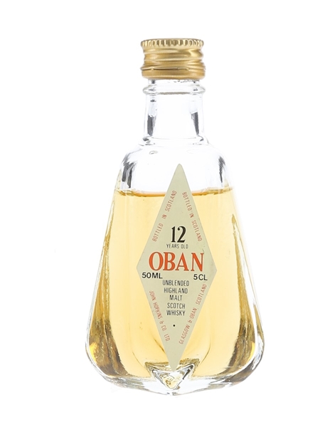 Oban 12 Year Old Bottled 1980s 5cl / 40%