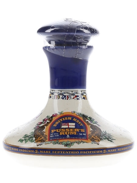 Pusser's British Navy Rum Ceramic Miniature 5cl / 47.75%