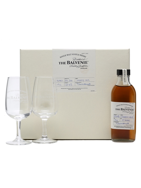 Balvenie 15 Years Old Sample Bottle With Glasses 10cl / 59.4%