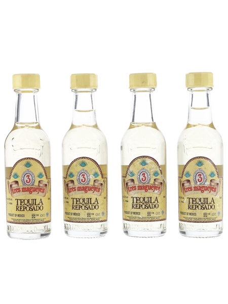 Tres Magueyes Reposado Sample 4 x 5cl / 38%