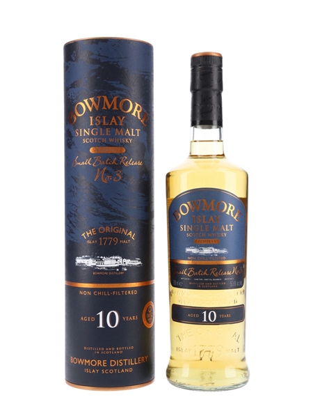 Bowmore Tempest 10 Year Old Bottled 2011 - Batch 3 70cl / 55.6%