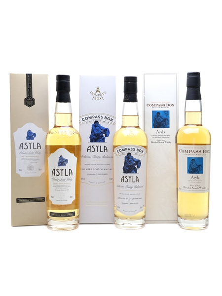 Compass Box Asyla  3 x 70cl / 40%