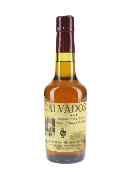 Calvados Marcel Breton Esnault Pelterie 3 Star  35cl / 40%