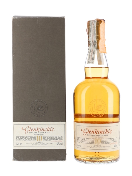 Glenkinchie 10 Year Old Bottled 1980s - Bema 75cl / 43%