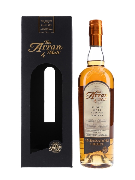 Arran 1998 Ambassadors Choice Bottled 2008 70cl / 46%