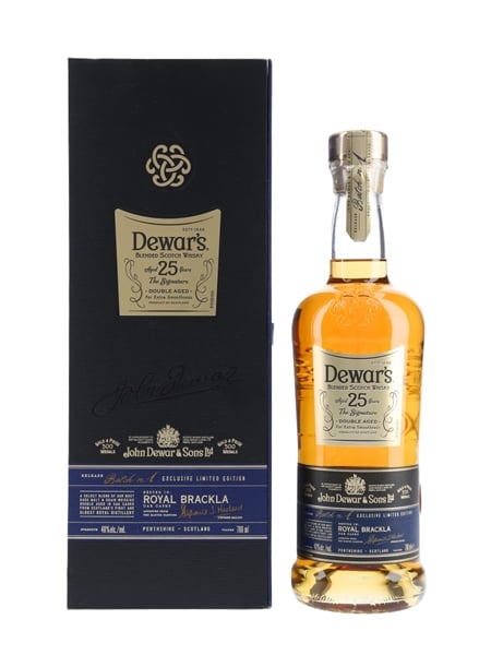 Dewars Signature 25 Year Old Royal Brackla 70cl / 40%