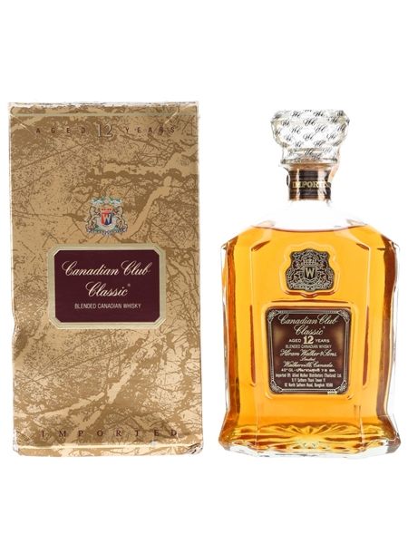 Canadian Club 12 Year Old 1978 Allied Walker 75cl / 40%