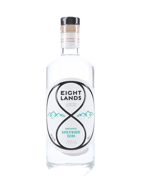 Eight Lands Organic Speyside Gin Glenrinnes Distillery 70cl / 46%