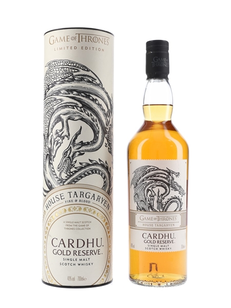 Cardhu Gold Reserve Game Of Thrones - House Targaryen 70cl / 40%