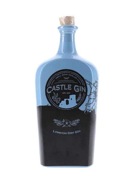 Castle London Dry Gin Bottled 2019 - Wade Ceramic Decanter 70cl / 44%