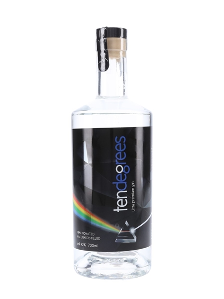 Ten Degrees Ultra Premium Gin White Rock Brewery Co. 70cl / 42%